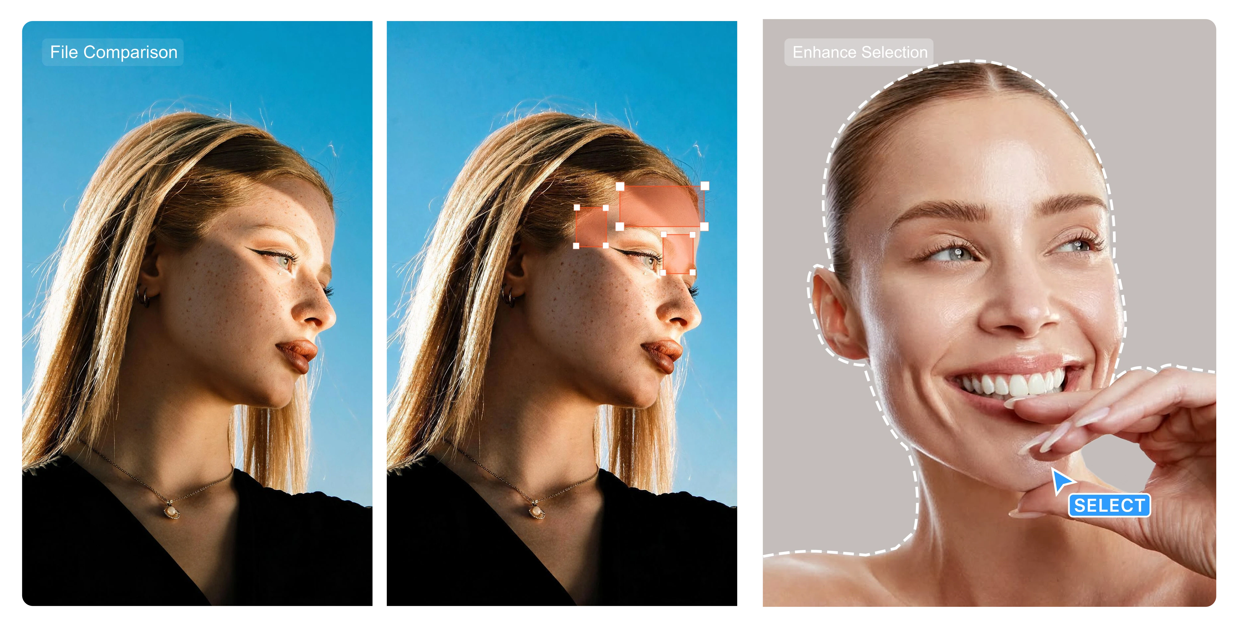 PhotoPack portrait retouching and spot color editing